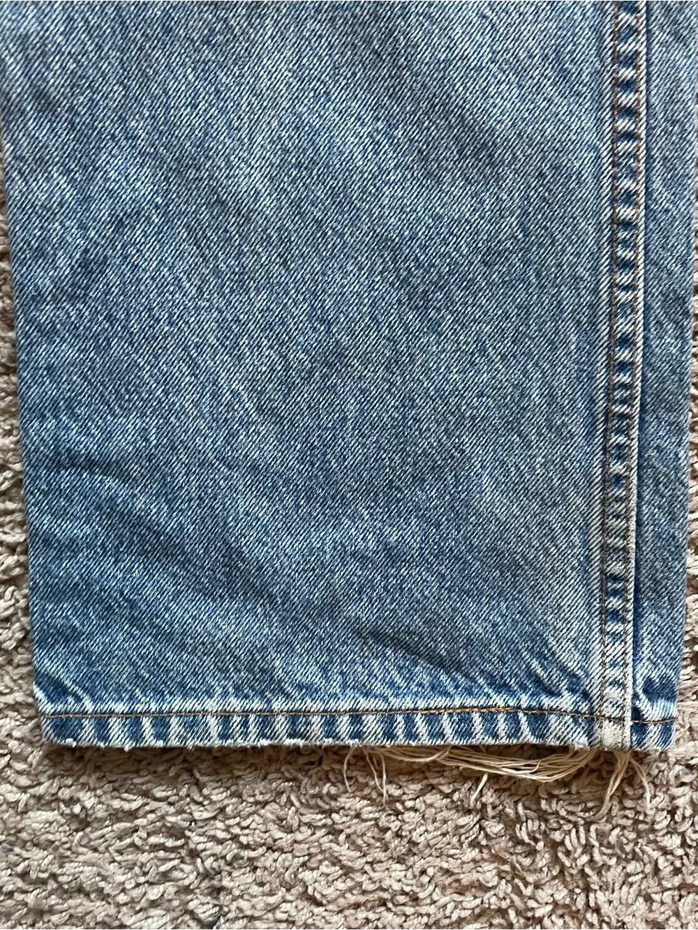 Vtg Levis 517 Orange Tab Jeans Size 35x32 (Actual 34x31) Faded Distressed USA